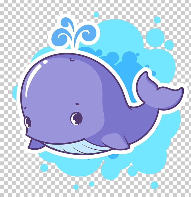 Dolphin Whale Cartoon PNG, Clipart, Animal, Animals, Aqua, Blue, Cartoon Character Free PNG Download