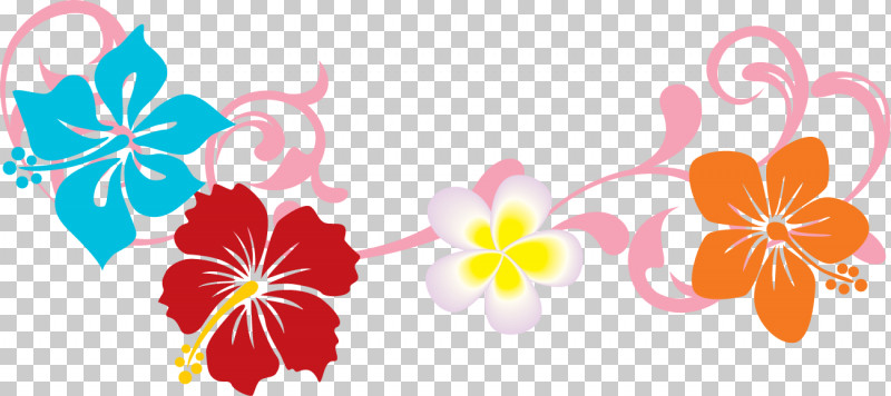 Flower Border Flower Background Floral Line PNG, Clipart, Floral Line, Flower, Flower Background, Flower Border, Hibiscus Free PNG Download