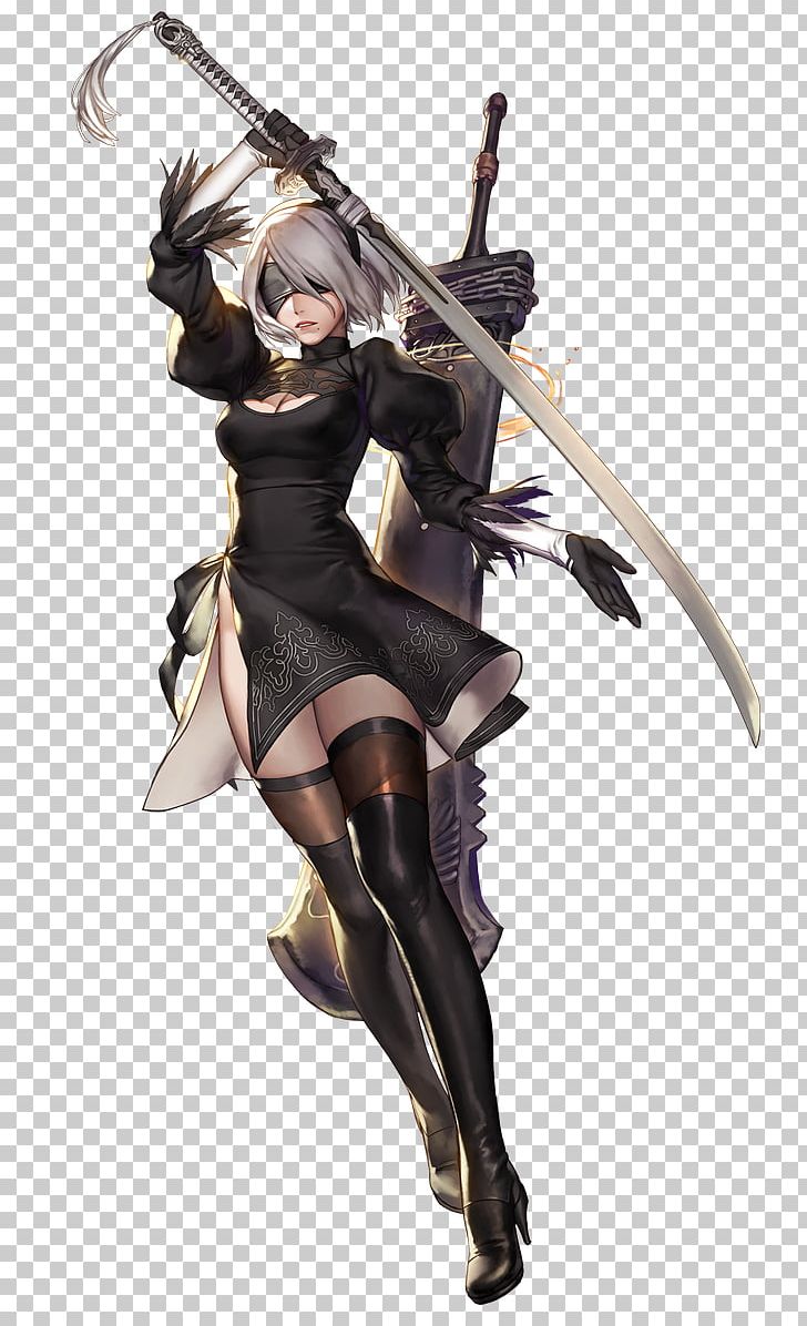 Nier: Automata Video Game Anime PNG, Clipart, Action Figure, Animaatio, Armour, Art, Cartoon Free PNG Download