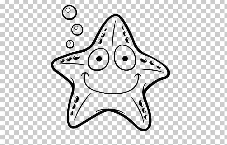 Drawing Starfish Coloring Book Sea PNG, Clipart, Angle, Animal, Area, Art, Black Free PNG Download