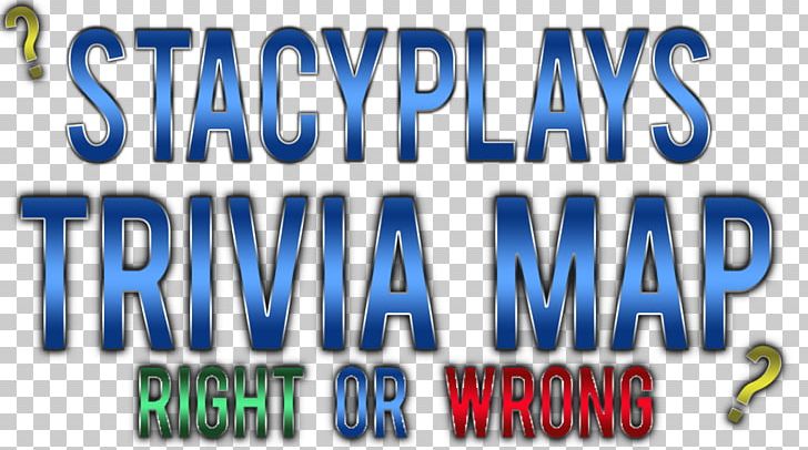 Minecraft YouTube Stacyplays Trivia Quiz PNG, Clipart, 21 June, Advertising, Area, Banner, Blue Free PNG Download