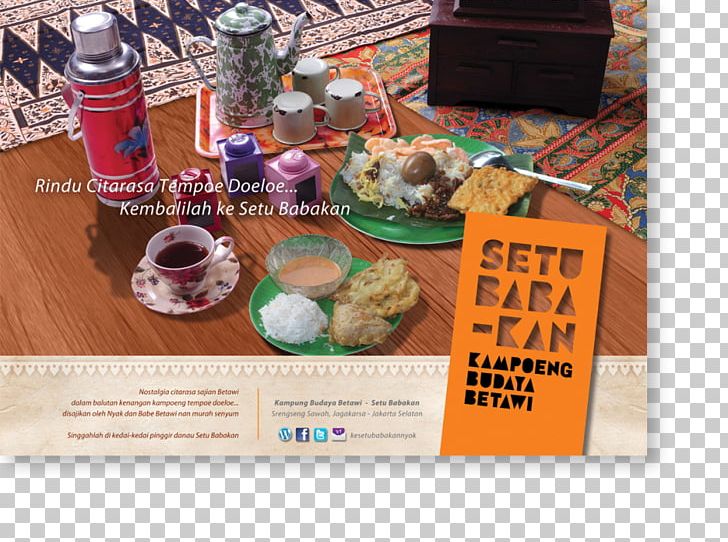 Setu Babakan Betawi People Ci Liwung Betawi Cuisine Cita Rasa PNG, Clipart, Betawi Cuisine, Betawi People, Ci Liwung, Cita Rasa, Cuisine Free PNG Download