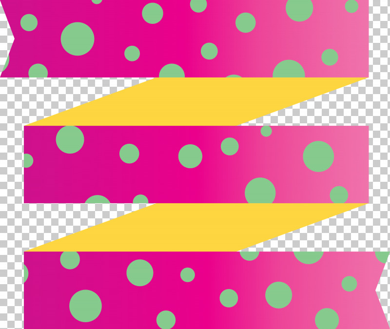 Ribbon Multiple Ribbon PNG, Clipart, Multiple Ribbon, Pink, Polka Dot, Rectangle, Ribbon Free PNG Download