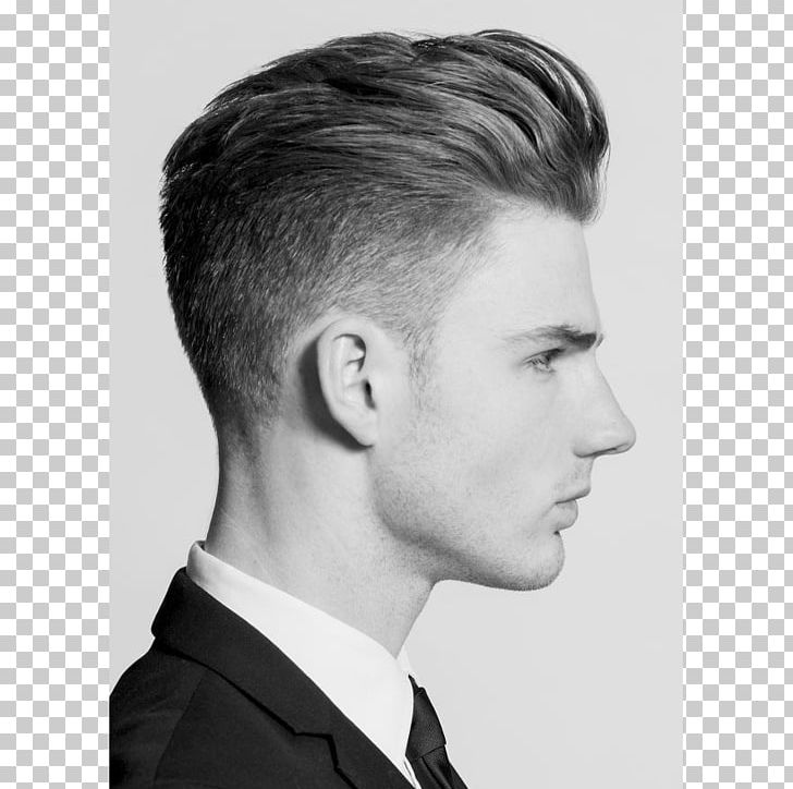 Hairstyle Quiff Undercut Pompadour Pomade PNG, Clipart, Beauty Parlour, Black And White, Bun, Chin, Crew Cut Free PNG Download