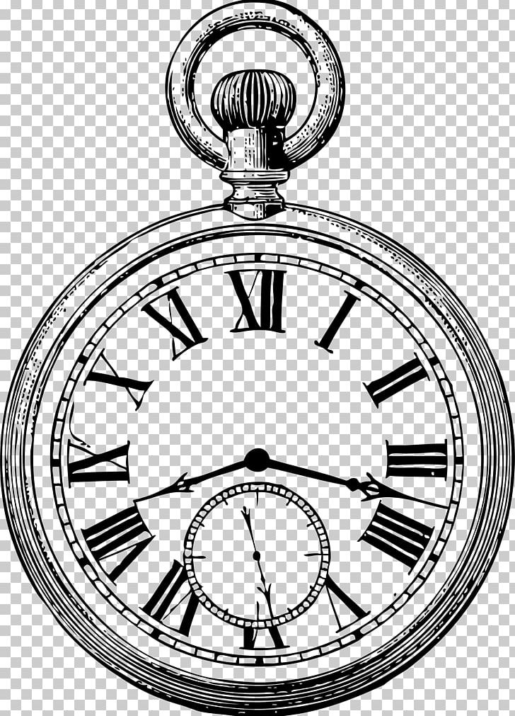 Pocket Watch Drawing PNG, Clipart, Accessories, Antique, Area, Art, Black And White Free PNG Download
