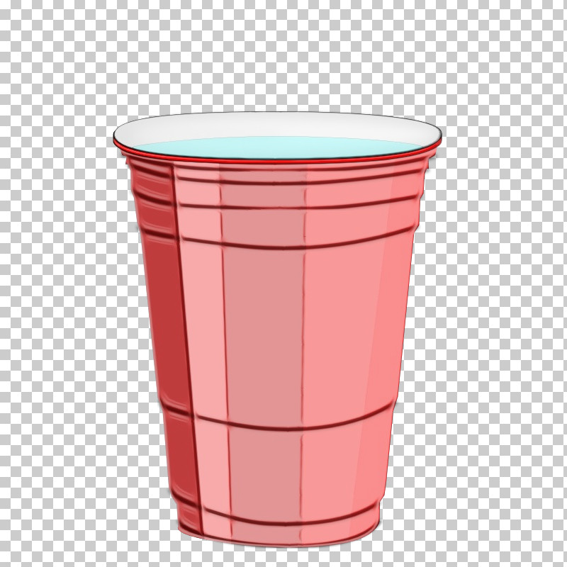 Red Tumbler Plastic Cup Cylinder PNG, Clipart, Bucket, Cup, Cylinder, Drinkware, Flowerpot Free PNG Download
