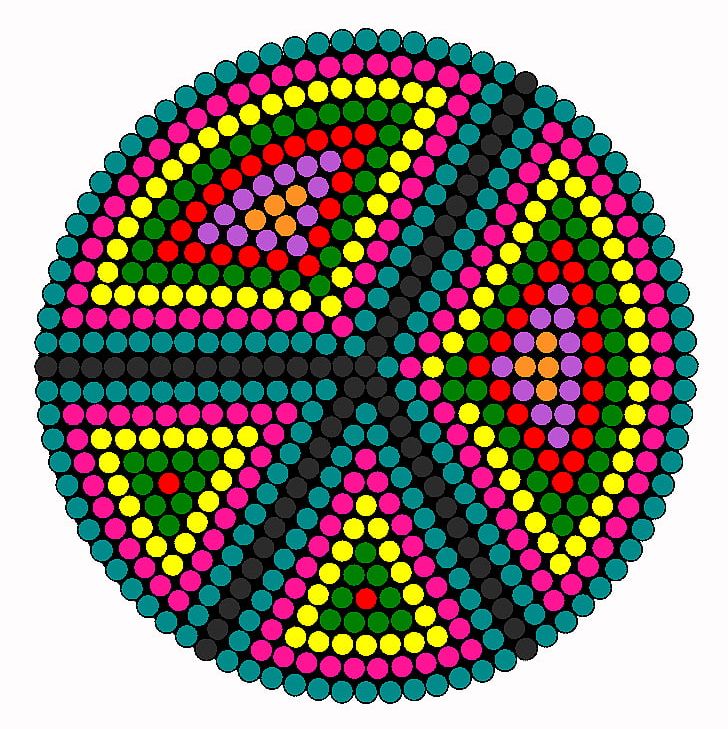 Bead Peace Symbols Pattern PNG, Clipart, Afghan, Bead, Beadwork, Circle, Crochet Free PNG Download