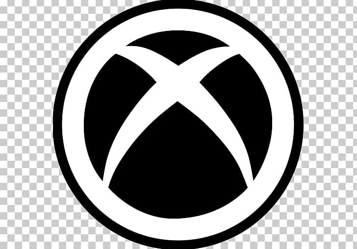 Xbox 360 Black Xbox Live PNG, Clipart, Area, Black, Black And White, Brand, Circle Free PNG Download