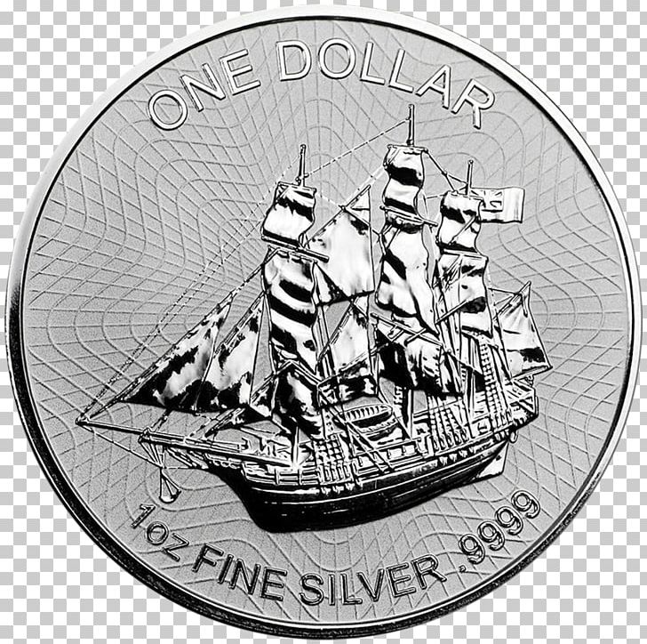 Cook Islands Silver Coin Ounce PNG, Clipart, 2018, Black And White, Bullion, Bullion Coin, Coin Free PNG Download