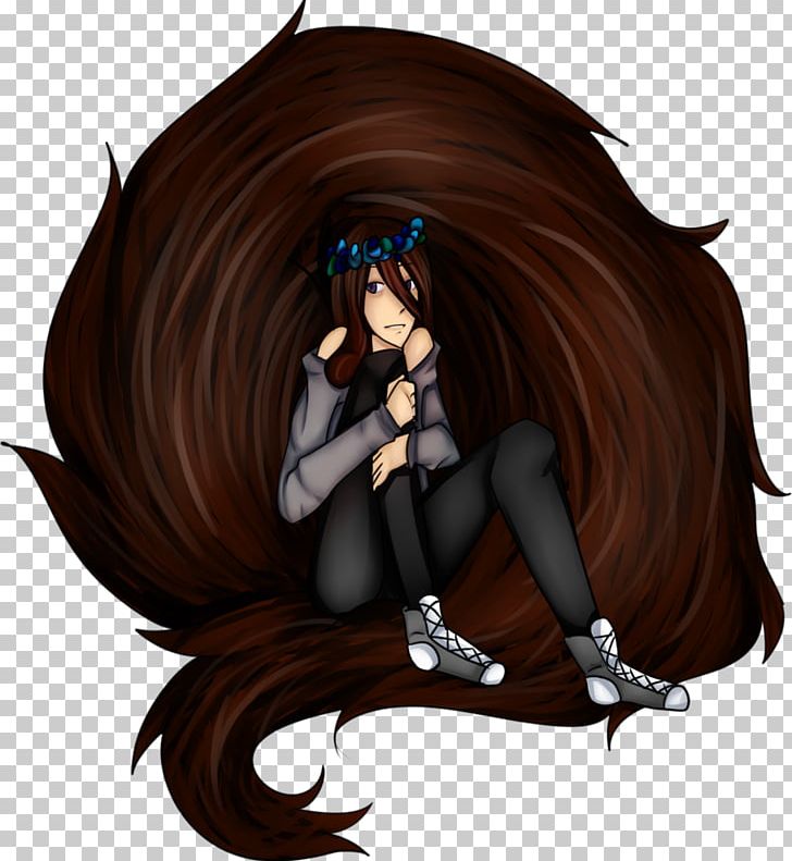 Legendary Creature Long Hair Supernatural 02PD PNG, Clipart, Animated Cartoon, Anime, Brown Hair, Ear, Fictional Character Free PNG Download
