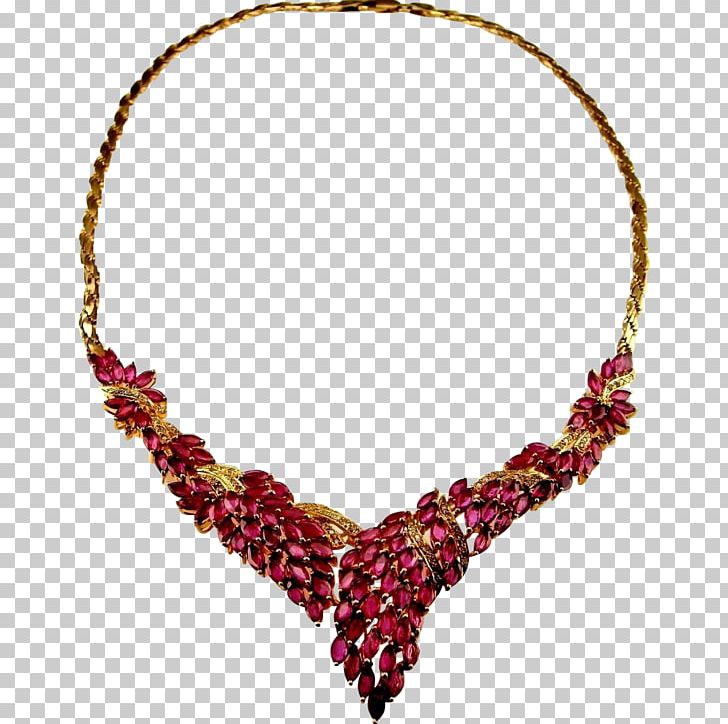 Earring Necklace Jewellery Ruby Diamond PNG, Clipart, Body Jewelry, Brooch, Chain, Charms Pendants, Clothing Accessories Free PNG Download
