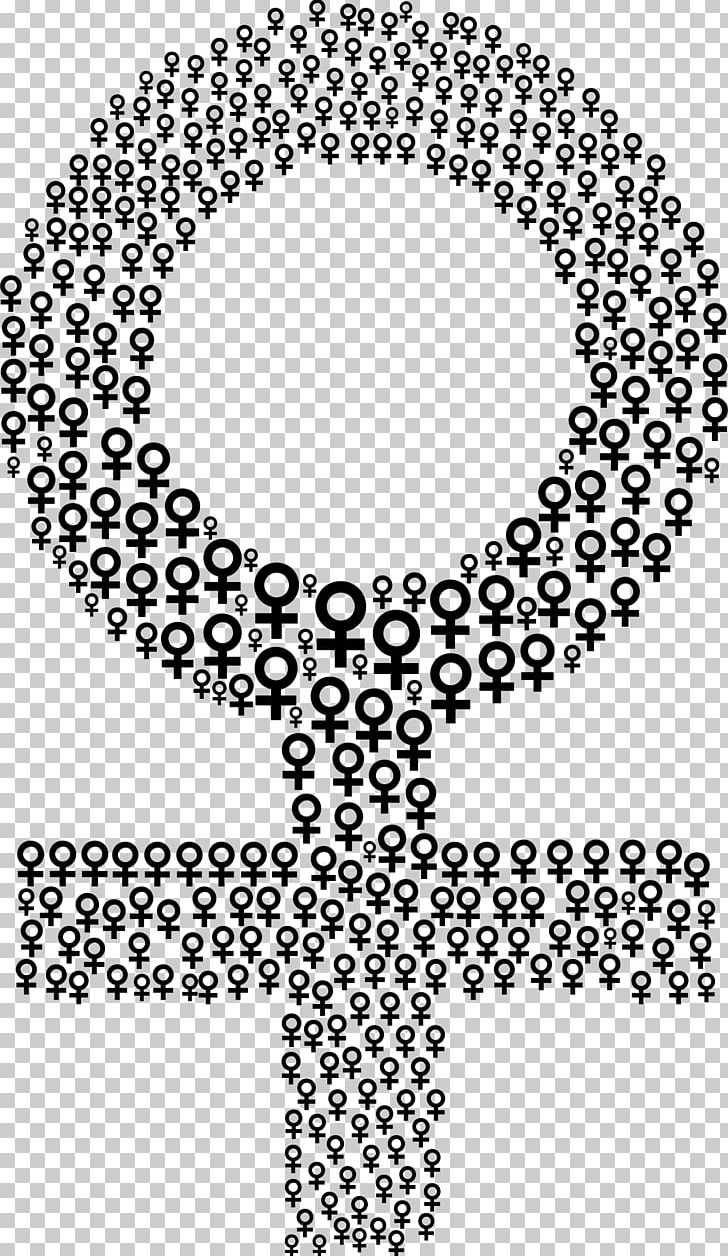 Gender Symbol Female Woman PNG, Clipart, Area, Art, Black, Black And White, Body Jewelry Free PNG Download