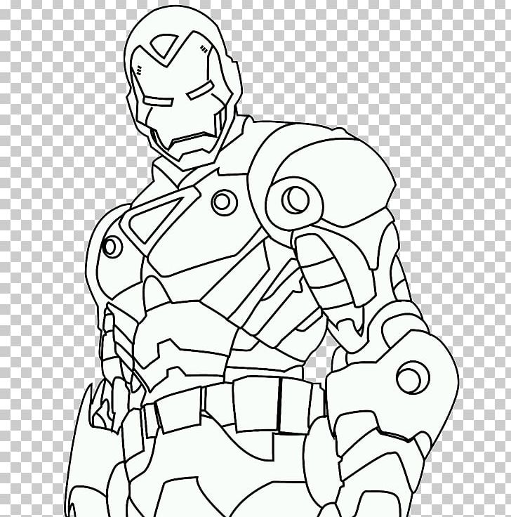Iron Man Coloring Book Drawing Captain America Superhero PNG, Clipart, Angle, Antman, Arm, Black And White, Book Free PNG Download