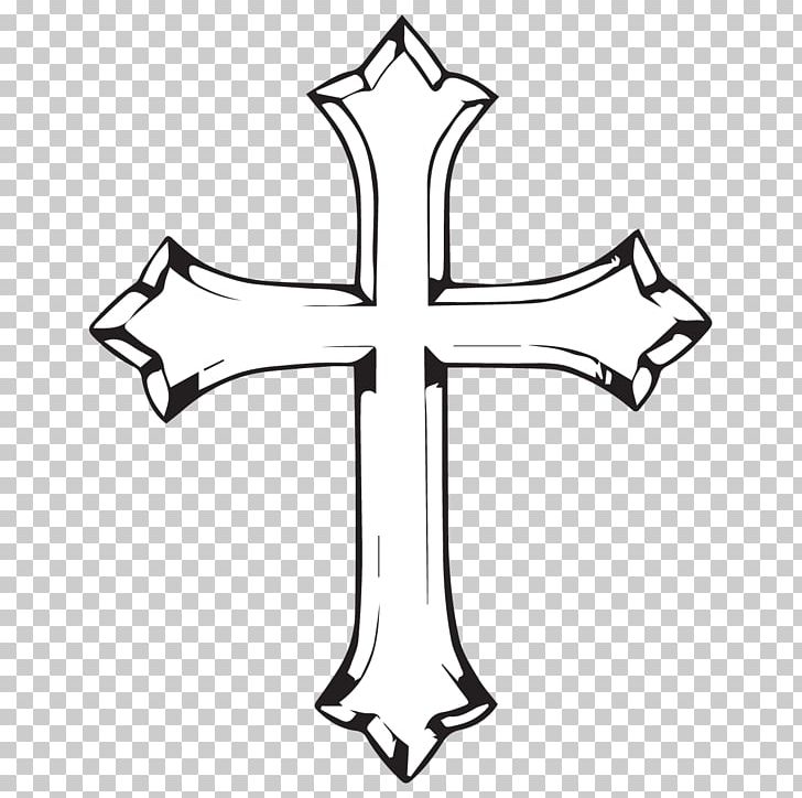 anglican cross tattoo