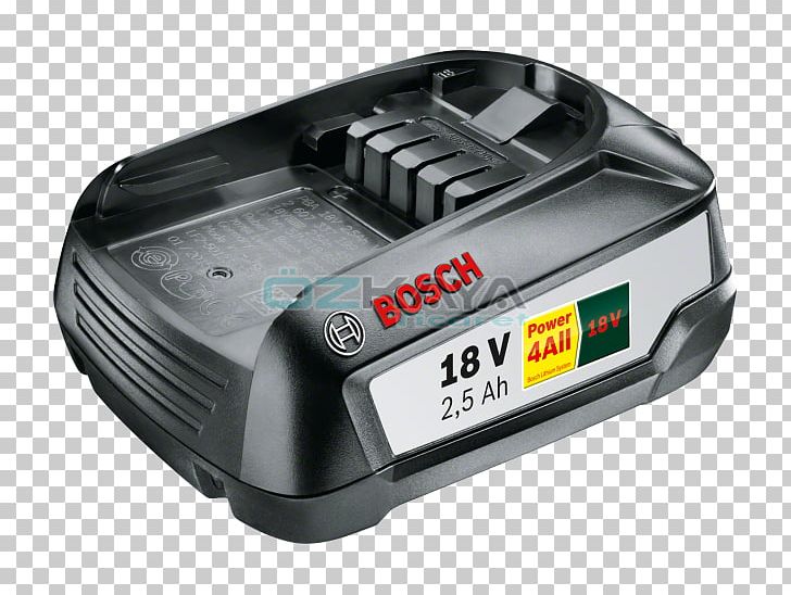 Electric Battery Ampere Hour Robert Bosch GmbH Lithium-ion Battery PNG, Clipart, Ampere Hour, B 0, Battery Charger, Battery Pack, Bosch Free PNG Download