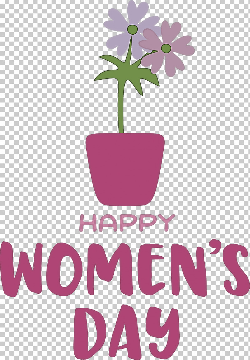 Happy Women’s Day Women’s Day PNG, Clipart, Biology, Floral Design, Flower, Flowerpot, Logo Free PNG Download