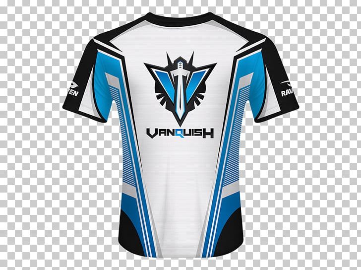 Electronic Sports Counter-Strike: Global Offensive Dota 2 Jersey Video Game PNG, Clipart, Achievement Hunter, Active Shirt, Black, Blue, Clothing Free PNG Download