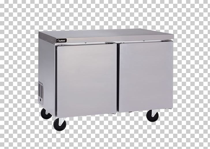 Refrigerator The Delfield Company Refrigeration Freezers Table PNG, Clipart, Angle, Cabinetry, Countertop, Cubic Foot, Delfield Company Free PNG Download