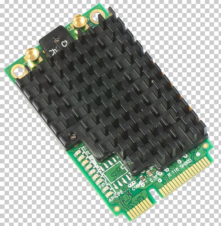 MikroTik RouterBOARD Mini PCI Wireless Network Interface Controller IEEE 802.11ac PNG, Clipart, Circuit Component, Computer Network, Electronic Device, Electronics, Internet Free PNG Download
