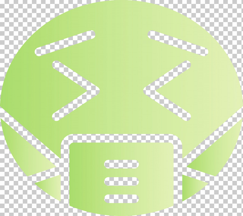 Green Yellow Font Circle Logo PNG, Clipart, Circle, Corona Virus Disease, Covid, Emoji With Medical Mask, Green Free PNG Download