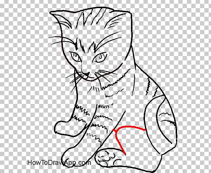 Kitten Cat Drawing Cuteness Puppy PNG, Clipart, Art, Artwork, Black, Black And White, Breed Free PNG Download