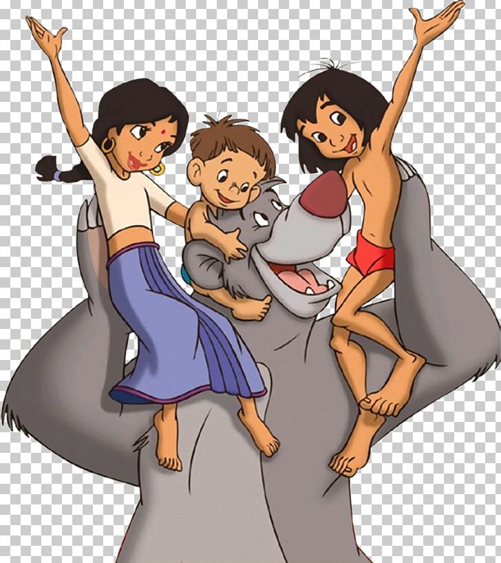 The Jungle Book Baloo Mowgli Winnie-the-Pooh The Second Jungle Book PNG, Clipart, Anime, Arm, Art, Book, Boy Free PNG Download