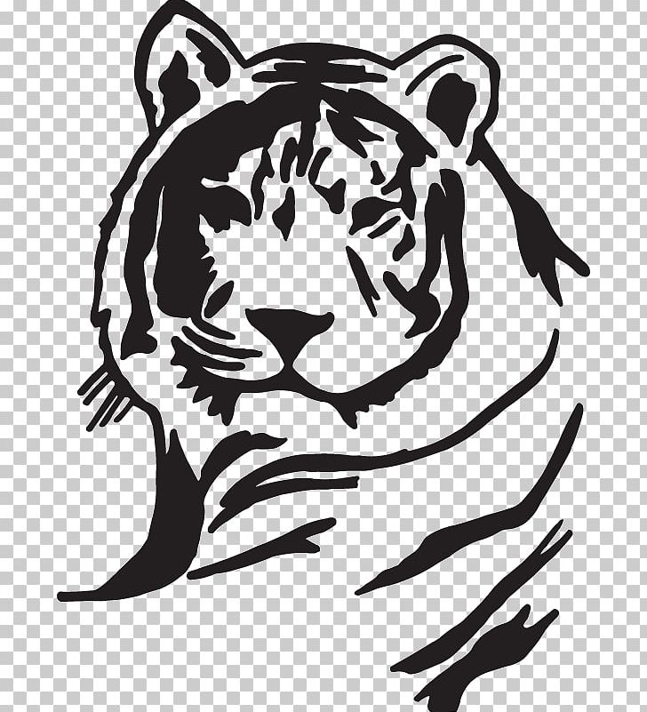 Logo Stencil Drawing PNG, Clipart, Artwork, Big Cats, Black, Black And White, Carnivoran Free PNG Download