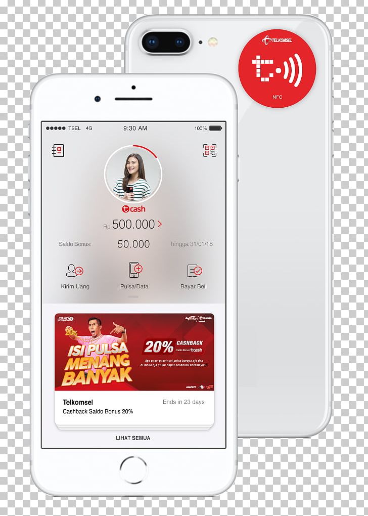 Telkomsel Cash Mobile Phones Mobile Payment Money PNG, Clipart, Bank, Brand, Electronic Device, Electronic Money, Gadget Free PNG Download