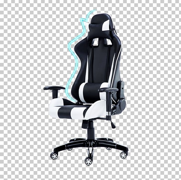 Gaming Chair Office Chair Video Game Swivel Chair PNG, Clipart, Angle, Bicast Leather, Black, Cloud Computing, Comfort Free PNG Download