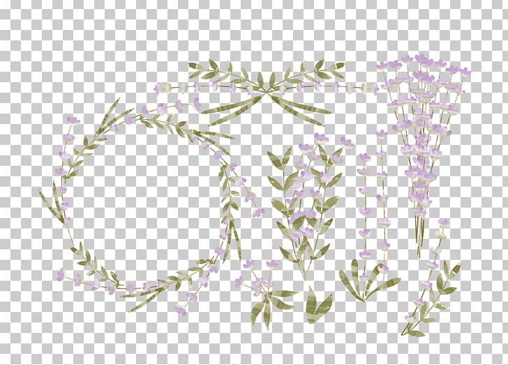 Lavender Flower Euclidean Watercolor Painting Logo PNG, Clipart, Angle, Border, Border Texture, Branch, Design Free PNG Download