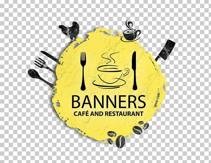 Banners Cafe & Restaurant Logo Coffee PNG, Clipart, Banner, Brand, Cafe, Chef, Coffee Free PNG Download