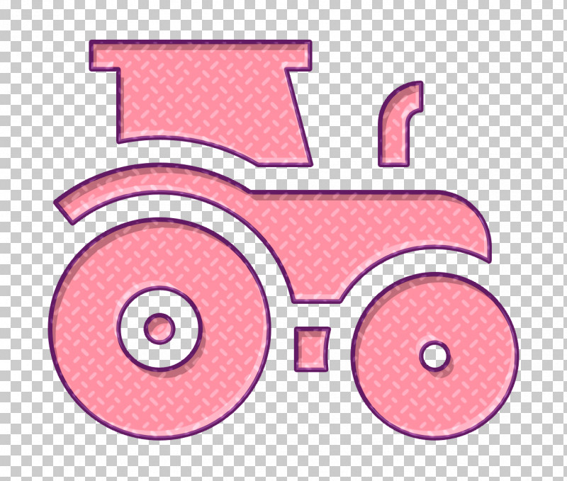 Tractor Icon Autumn Icon PNG, Clipart, Autumn Icon, Cartoon, Geometry, Line, Mathematics Free PNG Download