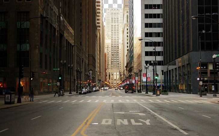 New York City Chicago Street PNG, Clipart, Alley, Asphalt, Building, Buildings, Car Free PNG Download