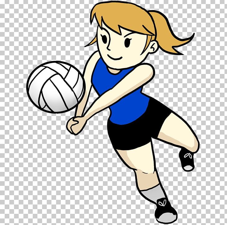 volleyball cartoon