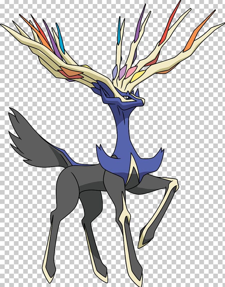 Pokémon X And Y Xerneas Pokémon XD: Gale Of Darkness Pokémon Mystery Dungeon: Blue Rescue Team And Red Rescue Team PNG, Clipart, Antler, Deer, Fictional Character, Mammal, Organism Free PNG Download