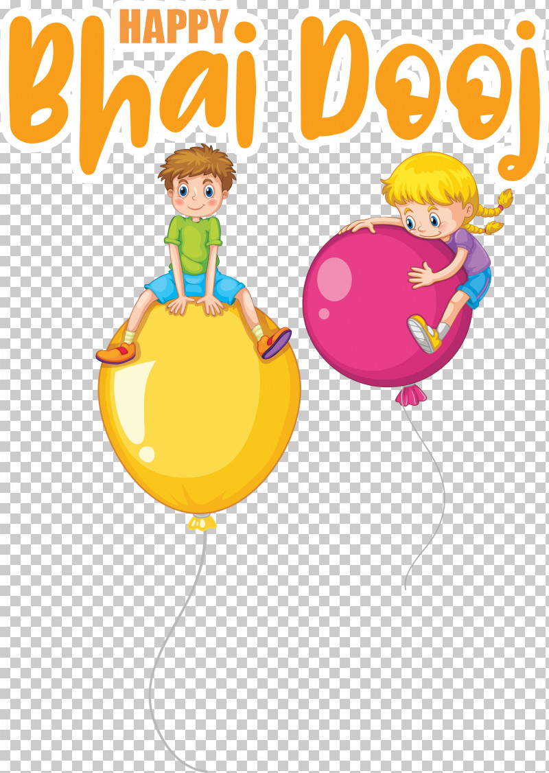 Bhai Dooj Bhai Beej Bhau Beej PNG, Clipart, Attention, Balloon, Bhai Dooj, Cartoon, Happiness Free PNG Download