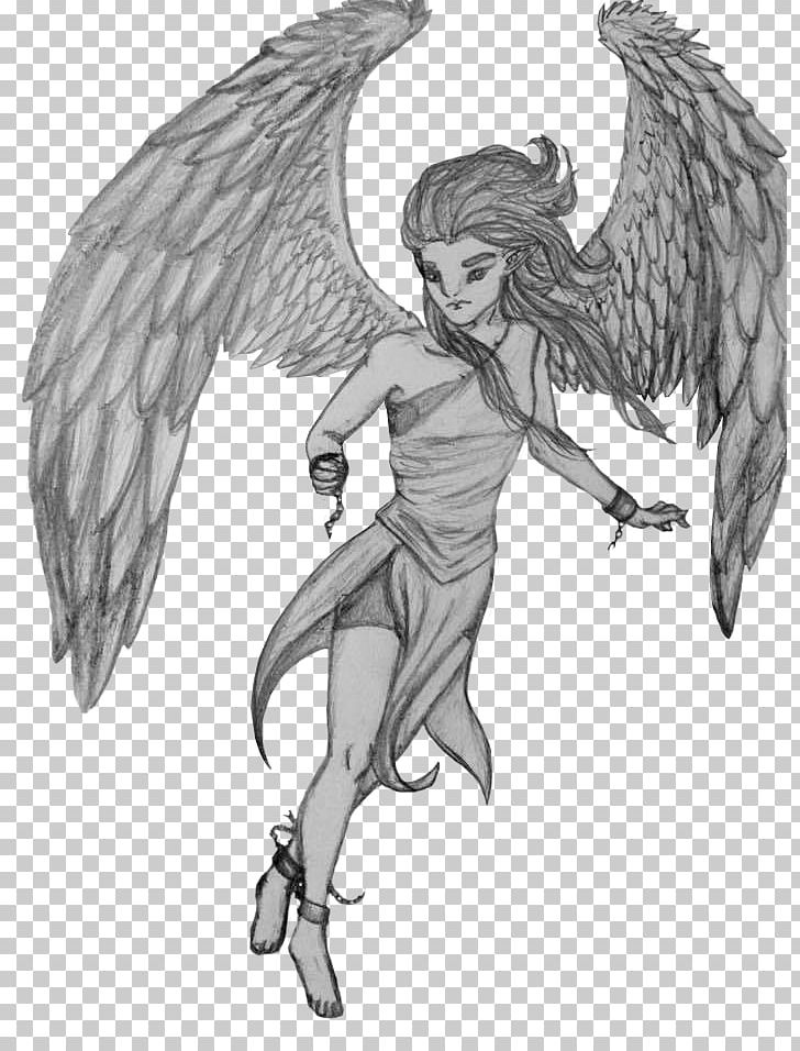Fairy Bird Of Prey Mythology Demon PNG, Clipart, Angel, Angel M, Anime, Art, Bird Free PNG Download