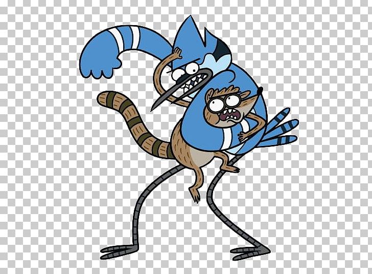 Mordecai Rigby Cartoon Network Television Show PNG, Clipart, Animal Figure, Artwork, Beak, Carnivoran, Cartoon Free PNG Download