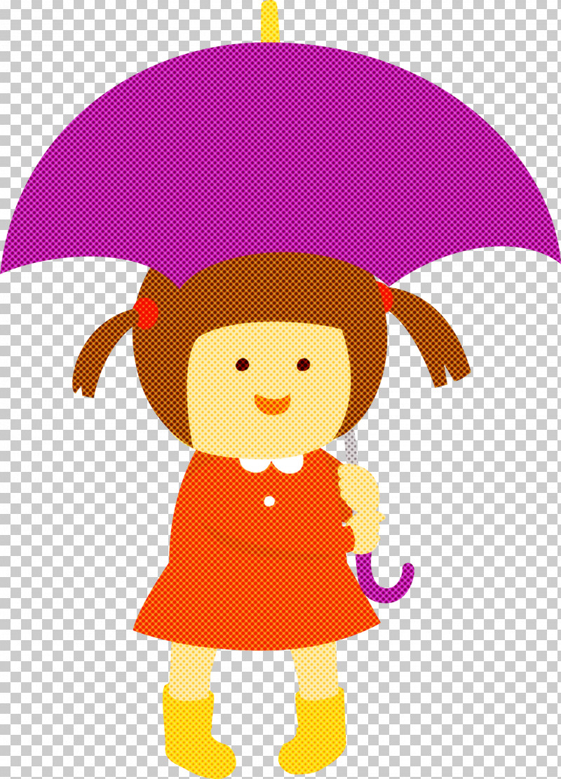 Raining Day Raining Umbrella PNG, Clipart, Cartoon, Character, Character Created By, Girl, Happiness Free PNG Download