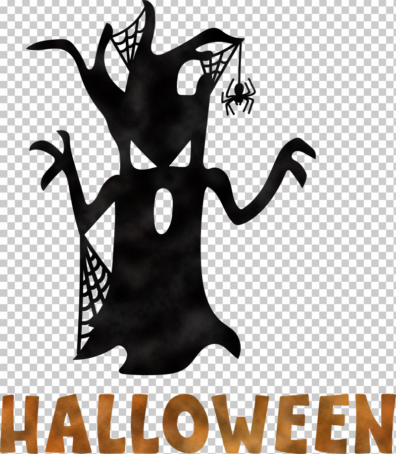Happy Halloween PNG, Clipart, Cricut, Happy Halloween, Logo, Printing, Silhouette Free PNG Download