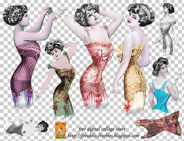 Costume Collage Fashion PNG, Clipart, Art, Clip Art, Clothing, Collage, Corset Free PNG Download