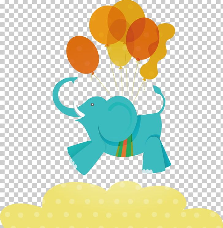 Hathi Jr. Elephant Euclidean Illustration PNG, Clipart, Animals, Area, Balloon, Birth, Birthday Free PNG Download