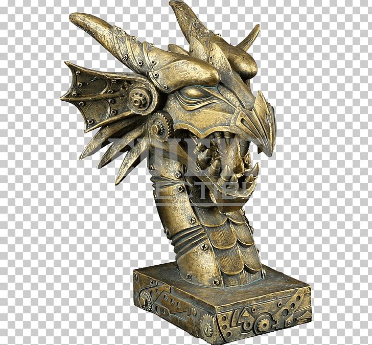 Steampunk Fashion Punk Subculture Statue Dragon PNG, Clipart, Bronze, Bronze Sculpture, Bust, Classical Sculpture, Clothing Free PNG Download