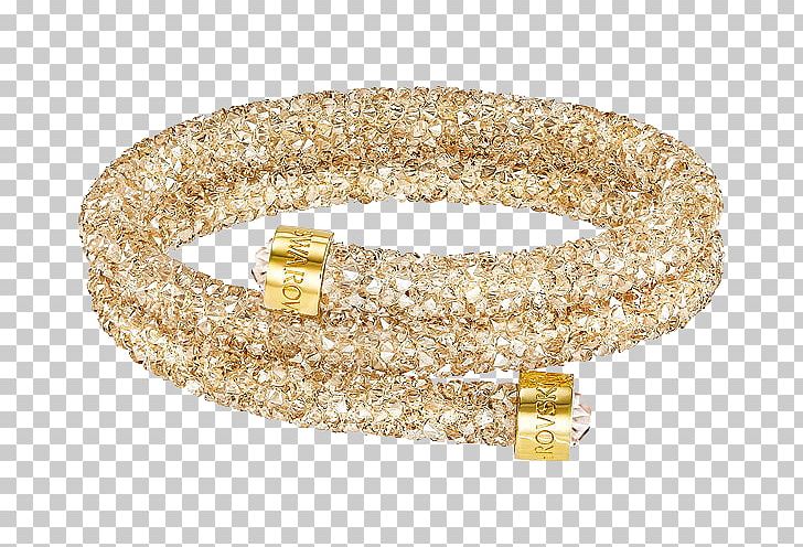 Earring Swarovski AG Gold Bangle Bracelet PNG, Clipart, Bling Bling, Brand, Chain, Creative Jewelry, Crystal Free PNG Download