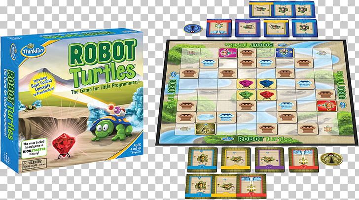 Think Fun Robot Turtles Board Game PNG, Clipart, Board Game, Card Game, Computer Programming, Game, Games Free PNG Download