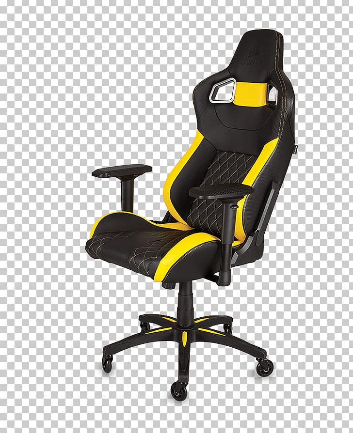 Corsair Components Video Game Gaming Chair Black & White PNG, Clipart, Black White, Chair, Comfort, Computer, Cooler Master Free PNG Download