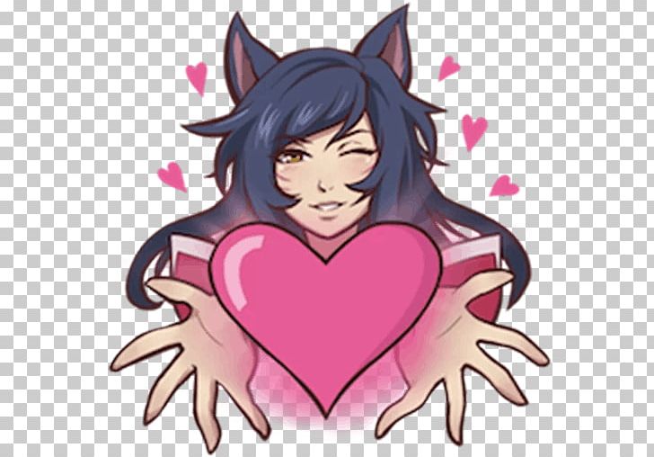 League Of Legends Sticker Riot Games Smite Messaging Apps PNG, Clipart, Ahri, Anime, Art, Decal, Ear Free PNG Download