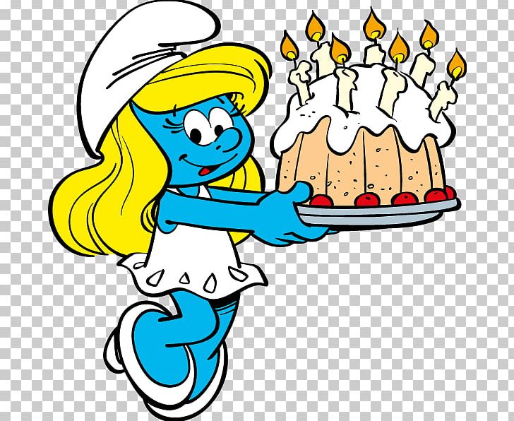 Smurfette Birthday The Smurfs De Smurfen Greeting & Note Cards PNG, Clipart, Amp, Area, Art, Artwork, Birthday Free PNG Download