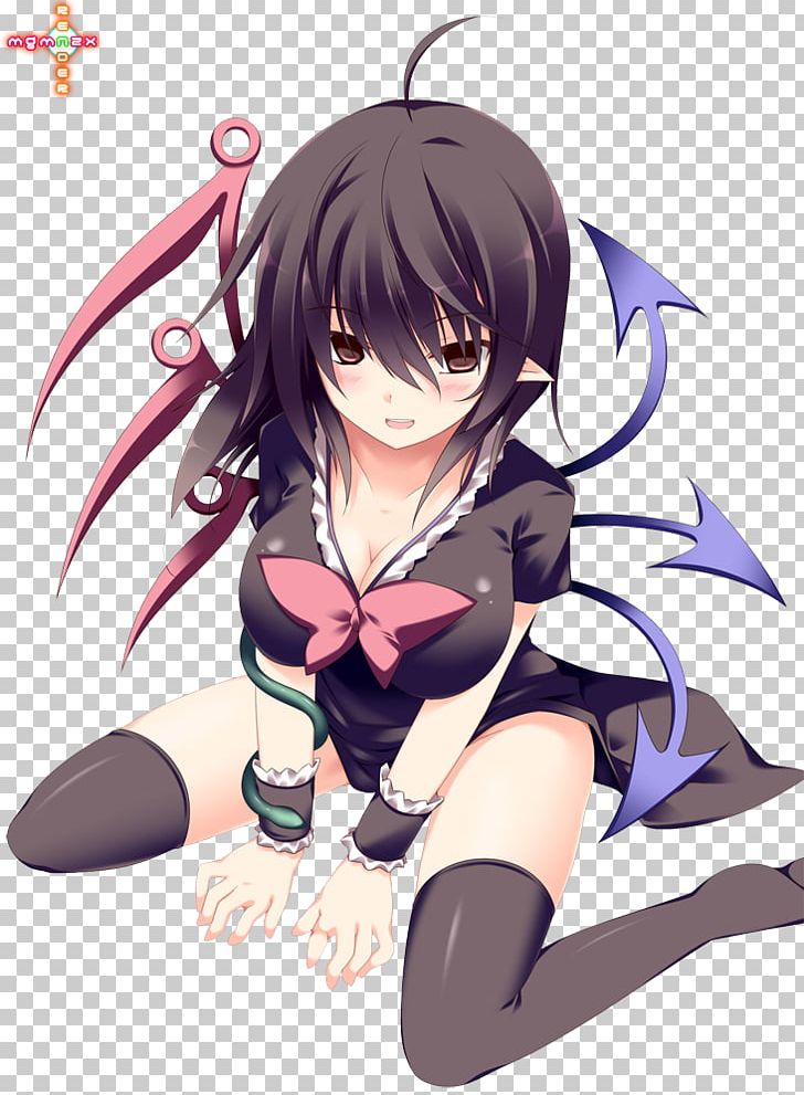 Touhou Project Nue ゆっくりしていってね!!! Desktop PNG, Clipart, Ahoge, Ameba, Anime, Artwork, Black Hair Free PNG Download