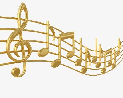 Gold Notes PNG, Clipart, Compose, Compose Music, Gold Clipart, Melodious, Music Free PNG Download